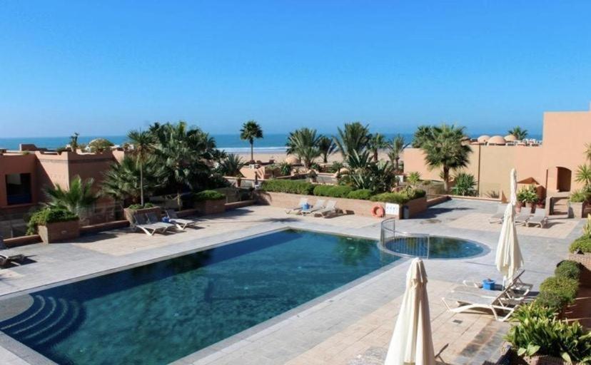 Paradis Plage Pieds Dans L'Eau - Superbe Appartement & Jaccuzi Agadir Luaran gambar