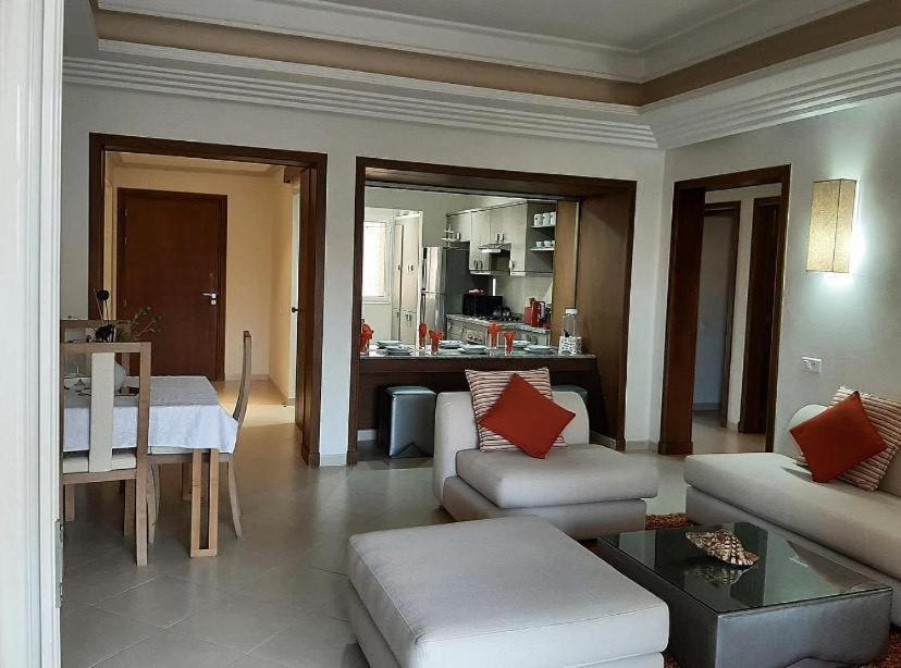 Paradis Plage Pieds Dans L'Eau - Superbe Appartement & Jaccuzi Agadir Luaran gambar